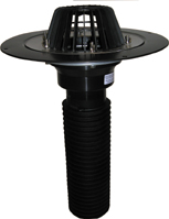 HL69/7 Воронка тип "ВАРИО" за саниране на покриви, за тръба DN75