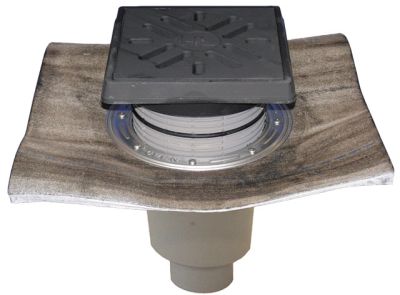 HL616.1H/1 Подов сифон,долно оттичане,клас В max-12,5t, с SBS битумна мембрана ф110