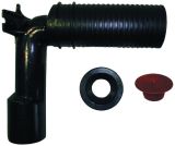 Кликни за увеличение HL34/56 Сифонно коляно DN56 за сифон под умивалник за баня, за тръби DN32 и DN40. 0