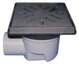 Кликни за увеличение HL605.1 Perfekt подов сифон,странично оттичане с рамка от чугун ф110 0