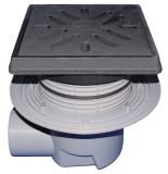 Кликни за увеличение HL615.1 Подов сифон.странично оттичане,ф110,товарен клас 12.5t 0