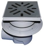 Кликни за увеличение HL615 Подов сифон със странично оттичане и фланец за хидроизолация 0