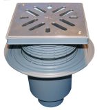 Кликни за увеличение HL616S/1 Perfect подов сифон 240х240,решетка от неръжд.стомана с винтове,ф110 0