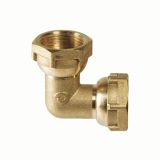 Коляно месинг гайка/гайка 1/2" x 1/2" 0