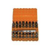 Накрайници 1/4" 37бр +кв TORX 0