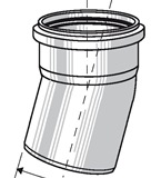 Кликни за увеличение PP Дъга ф110/15° 0