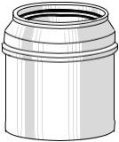 Кликни за увеличение PP Редукция, къса ф110/90 0