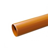 PVC Тръба ф110/1.8 4 м оранж. 0