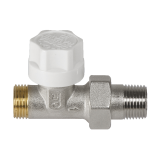 Радиаторен кран прав 1/2" 0