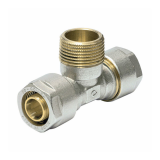 Тройник с външна резба 20x2-3/4"-20x2 (непресов) 0