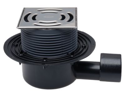 HL5100Pr Подов сифон DN50/75 странично оттичане с воден затвор PRIMUS