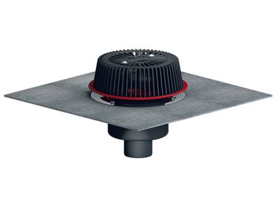 HL62.1HSafe/1 Аварийна воронка DN110 с битумен маншет